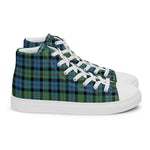 Scotstee Shop - Scotstee Shop Plaid Tartan High Top Sneakers Clan MacEwen Ancient Plaid Converse High Tops Sneakers, Converse Christmas Sneakers