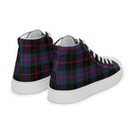 Tartan Men High Top Shoes Clan Nairn Plaid Converse High Tops Sneakers, Converse Christmas Sneakers Plaid High Top Shoes For Men