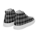 Tartan Men High Top Shoes Clan Troup Plaid Converse High Tops Sneakers, Converse Christmas Sneakers Plaid High Top Shoes For Men