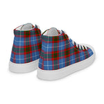 Plaid Tartan Men High Top Sneakers Clan Skirving Plaid Converse High Tops Sneakers, Converse Christmas Sneakers
