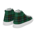 Scotstee Shop - Scotstee Shop Plaid Tartan High Top Sneakers Clan MacAlpine Plaid Converse High Tops Sneakers, Converse Christmas Sneakers