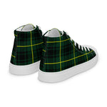 Scotstee Shop - Scotstee Shop Plaid Tartan High Top Sneakers Clan MacArthur Modern Plaid Converse High Tops Sneakers, Converse Christmas Sneakers