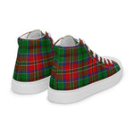 Scotstee Shop - Scotstee Shop Plaid Tartan High Top Sneakers Clan MacCulloch Plaid Converse High Tops Sneakers, Converse Christmas Sneakers