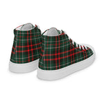 Scotstee Shop - Scotstee Shop Plaid Tartan High Top Sneakers Clan MacDiarmid Plaid Converse High Tops Sneakers, Converse Christmas Sneakers