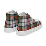 Scotstee Shop - Scotstee Shop Plaid Tartan High Top Sneakers Clan MacDuff Dress Ancient Plaid Converse High Tops Sneakers, Converse Christmas Sneakers