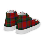 Scotstee Shop - Scotstee Shop Plaid Tartan High Top Sneakers Clan MacDuff Plaid Converse High Tops Sneakers, Converse Christmas Sneakers