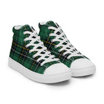 Scotstee Shop - Scotstee Shop Plaid Tartan High Top Sneakers Clan MacAlpine Plaid Converse High Tops Sneakers, Converse Christmas Sneakers