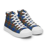 Scotstee Shop - Scotstee Shop Plaid Tartan High Top Sneakers Clan MacBeth Ancient Plaid Converse High Tops Sneakers, Converse Christmas Sneakers
