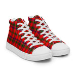 Scotstee Shop - Scotstee Shop Plaid Tartan High Top Sneakers Clan MacColl Modern Plaid Converse High Tops Sneakers, Converse Christmas Sneakers