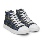 Scotstee Shop - Scotstee Shop Plaid Tartan High Top Sneakers Clan MacDowall Plaid Converse High Tops Sneakers, Converse Christmas Sneakers