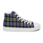 Scotstee Shop - Scotstee Shop Plaid Tartan High Top Sneakers Clan Macdonald Of Ranald Plaid Converse High Tops Sneakers, Converse Christmas Sneakers