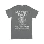 Scotstee Shop - Mens I'm A Viking Dad - I Fear Odin And My Wife - Funny Viking