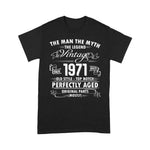 Mens Man Myth Legend 1971 50th Birthday Gifts For 50 Years Old 1971 Birthday Shirt - Scotstee Shop
