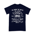 Mens Man Myth Legend 70th Birthday Tee For 1951 70 Years Old Birthday Shirt - Scotstee Shop