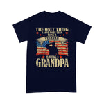 Scotstee Shop - Mens Mens The Only Thing I Love More Than Being A Veteran Grandpa