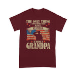Scotstee Shop - Mens Mens The Only Thing I Love More Than Being A Veteran Grandpa
