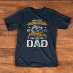 Scotstee Shop - Mens My Fishing Buddy Calls Me Dad Fisherman Father Day Shirts