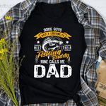 Scotstee Shop - Mens My Fishing Buddy Calls Me Dad Fisherman Father Day Shirts