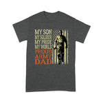 Scotstee Shop - Mens My Son Is A Soldier Hero Proud Army Dad US Military Father trump 4th Of July Shirt Army Shirts