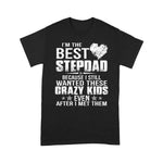 Scotstee Shop - Mens Not The Step Dad I'm Dad That Stepped Up Funny Gift