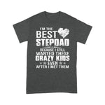 Scotstee Shop - Mens Not The Step Dad I'm Dad That Stepped Up Funny Gift
