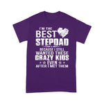 Scotstee Shop - Mens Not The Step Dad I'm Dad That Stepped Up Funny Gift
