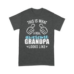 Scotstee Shop - Mens Real Great Grandpa Looks Like Father Day Shirts