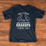 Scotstee Shop - Mens Real Great Grandpa Looks Like Father Day Shirts