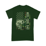 Scotstee Shop - Mens Reel Cool Dad Camouflage American Flag Father's Day 4th Of July Shirt