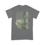 Scotstee Shop - Mens Reel Cool Dad Camouflage American Flag Father's Day 4th Of July Shirt