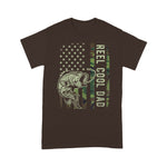 Scotstee Shop - Mens Reel Cool Dad Camouflage American Flag Father's Day 4th Of July Shirt