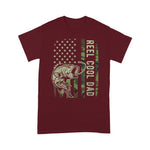Scotstee Shop - Mens Reel Cool Dad Camouflage American Flag Father's Day 4th Of July Shirt