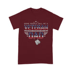 Scotstee Shop - Mens Some people call me a Veteran Dad shirts Fathers day Gifts Shirts