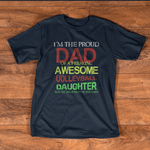 Scotstee Shop - Mens Special Dad Favorite Volleyball Daughter Father Day Shirts