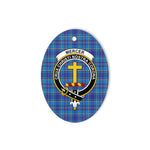 Mercer Scottish Clan Plaid Ornament Gift. Christmas Tree Ornament Mercer Clan Tartan Ornament,  ceramic ornament, personalized christmas ornaments, christmas tree ornaments, christmas door decorations, Plaid Ornament, Tartan Ceramic Ornament