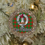 Middleton Celtic Circle Plaid Ornament Gift. Christmas Tree Ornament Tartan Ornament Great Christmas Ornaments Gift - Scotstee Shop