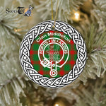 Middleton Clan Tartan Crest Badge Plaid Ornament Gift. Christmas Tree Ornament Tartan Ornament Great Christmas Ornaments Gift - Scotstee Shop