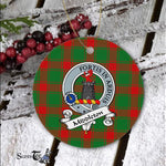 Middleton Scottish Clan Badge Plaid Ornament Gift. Christmas Tree Ornament Middleton Clan Tartan Ornament Great Christmas Ornaments Gift - Scotstee Shop
