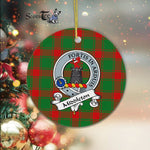 Middleton Scottish Clan Badge Plaid Ornament Gift. Christmas Tree Ornament Middleton Clan Tartan Ornament Great Christmas Ornaments Gift - Scotstee Shop