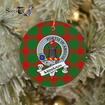 Middleton Scottish Clan Badge Plaid Ornament Gift. Christmas Tree Ornament Middleton Clan Tartan Ornament Great Christmas Ornaments Gift - Scotstee Shop