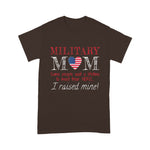 Scotstee Shop - Military Mom I Raised My Hero America American Armed Forces 4th Of July Shirt