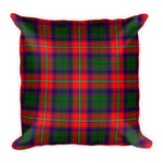 Tartan Pillows, Plaid Throw Pillows, Custom Pillows, Charteris Tartan Pillow, Red Plaid Pillows - Scotstee Shop