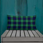 Tartan Pillows, Plaid Throw Pillows, Custom Pillows, Abercrombie Hunting Tartan Pillow - Scotstee Shop