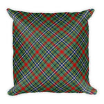Tartan Pillows, Plaid Throw Pillows, Custom Pillows, Bisset Tartan Pillow - Scotstee Shop