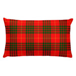 Tartan Pillows, Plaid Throw Pillows, Custom Pillows, Cameron Modern Tartan Pillow, Red Plaid Pillows - Scotstee Shop