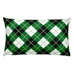 Tartan Pillows, Plaid Throw Pillows, Custom Pillows, Argyle Diagonal Diamond Tartan Pillow - Scotstee Shop
