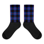 Scotstee Shop Clan Tartan Plaid Socks Angus Modern Buffalo Plaid Socks, Plaid Socks Men's, Plaid Socks Women's, Christmas Socks
