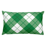 Tartan Pillows, Plaid Throw Pillows, Custom Pillows, Bias Plaid Tartan Pillow - Scotstee Shop