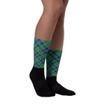 Scotstee Shop Clan Tartan Plaid Socks Armstrong Ancient Buffalo Plaid Socks, Plaid Socks Men's, Plaid Socks Women's, Christmas Socks