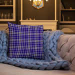 Tartan Pillows, Plaid Throw Pillows, Custom Pillows, Allardice Tartan Pillow - Scotstee Shop